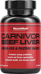 Muscle Meds Carnivor Телешки Черен Дроб 180 Капсули
