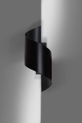 Emibig Leuchte Wand Schwarz 20cm