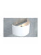 Emibig Modern Lamp Wall with Socket G9 White 20cm