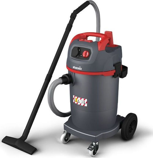 Starmix uClean ARDL-1445 EHP Staubsauger Flüssigkeiten / Feststoffe 1400W mit Kunststoff Behälter 45Es