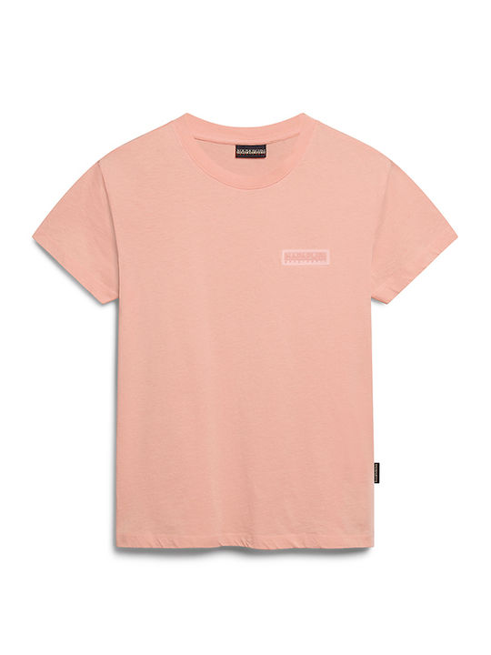 Napapijri Women's T-shirt Salmon