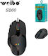 Weibo S260 RGB Геймърска Мишка 3200 DPI Черен