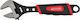 AWTools French Wrench with Adjustable Opening 20mm 200mm