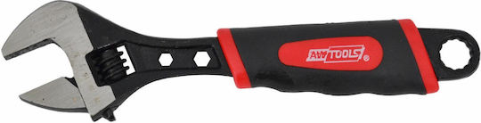 AWTools Französischer Schraubenschlüssel Länge 200mm mit einer Maulöffnung von bis zu 20mm