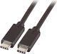 EFB Regular USB 2.0 Cablu USB-C bărbătesc - USB-C Negru 1m