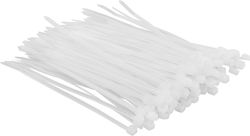 Top Tools Πλαστικά Δεματικά Καλωδίων 100mmx2.5mm σε Λευκό χρώμα (100τμχ) TOP-44E950 Top Tools Πλαστικά Δεματικά Καλωδίων 100mmx2.5mm σε Λευκό χρώμα (100τμχ) TOP-44E950