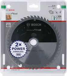 Bosch Standard Δίσκος Κοπής Ξύλου με 48 Δόντια ...