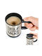 Magic Self Stirring Cană Plastic Argintiu 350ml