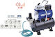 Adler Luftkompressor 51dB mit Lufttank 3Es AD 5000