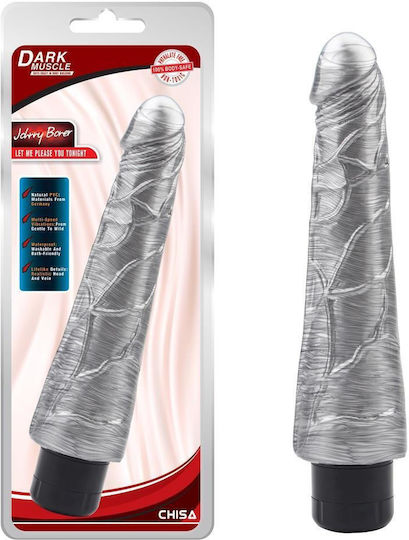 Boss Of Toys Κλασικός Δονητής 23cm Ασημί