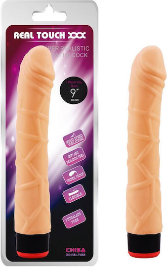Chisa Novelties Vibrator Realistic Vibrator 22cm Flesh