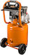 Neo Tools Cu o singură fază Compresor de aer 97dB cu Putere 2hp și Rezervor de aer 40lt 12K010