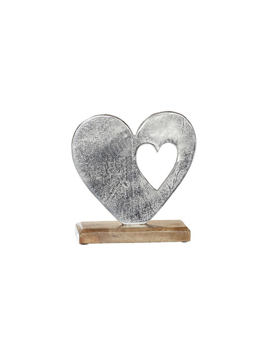 ArteLibre Decorative Heart made of Aluminum 5x20x20cm 1pcs