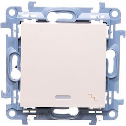 Kontakt-Simon Knopf Treppe in Beige Farbe WC-W6LXXXX-01-41XX