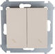 Kontakt-Simon Wall Push Staircase Button Beige DW6/2.01/41
