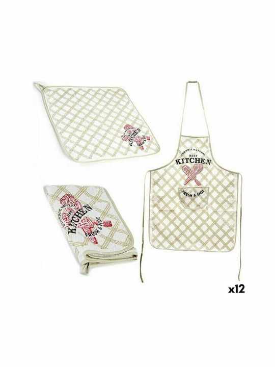 Kinvara Apron White 2pcs