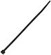 EM Group Plastic Cable Ties 98mm In Black Colour 100pcs BMN1025/5303