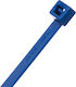 EM Group Pack of 100pcs Blue Plastic Cable Ties BMBL3048