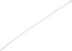 EM Group Pack of 100pcs White Plastic Cable Ties BMB2025Q