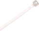 Elektro Plast Plastische Kabelbinder 140mmx2.5mm in Weiß Farbe (100 Stück) 25-140