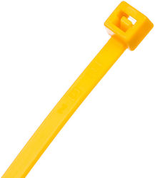 EM Group Legături Cablu Din Plastic 140mmx140mm În Culoare Galbenă 100 Bucăți BMY1436