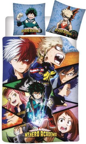Aymax Kinderbettbezug Einzel Mehrfarbig 140x200cm