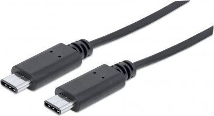 IC Intracom USB 3.1 Cable USB-C Male - USB-C Black 1m 353526