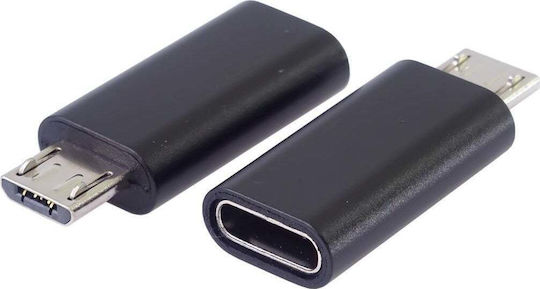 PremiumCord Converter micro USB male to USB-C female 1pcs KUR31-20