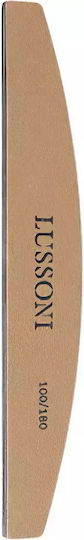 Lussoni Premium Nagelfeile Gebogen Papier 100/180 1Stück 11027