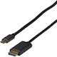 EFB USB 2.0 Cable USB-C male - DisplayPort Μαύρο 2m