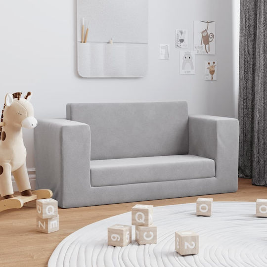Kinderstuhl Grau 84x38x42cm