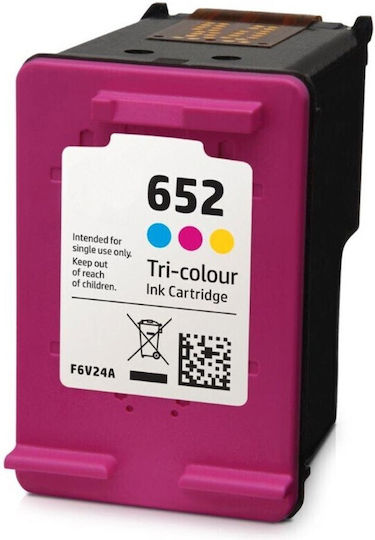 652xl Compatible Inkjet Printer Ink HP 652XL F6V24AE 450 Pages Multiple (Color) 1 Piece