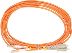 Extralink EX.3661 Οπτική Ίνα SC/UPC-LC/UPC 3m Κίτρινη