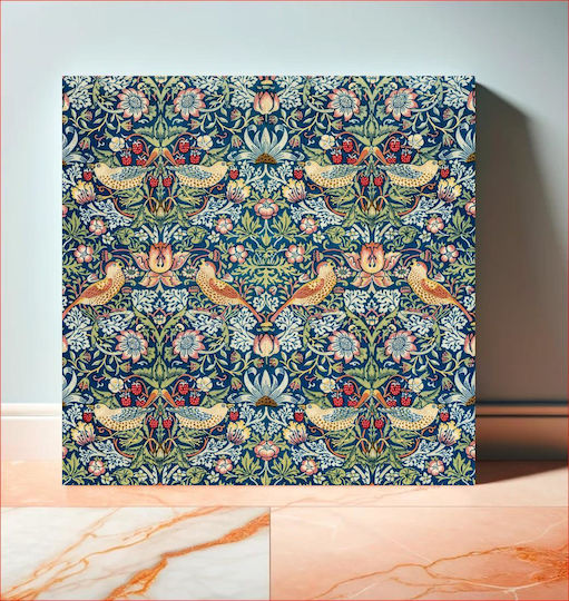 William Morris's (1834 Πίνακας Υφασμάτινος 80x80cm