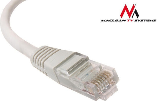 Maclean Energy U/UTP Cat.5e (Gigabit) Мрежов Кабел Ethernet 2м Сив