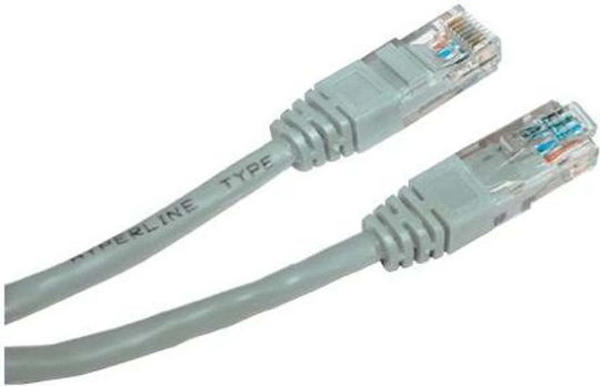 Logo Collection U/UTP Cat.5e (Gigabit) Мрежов Кабел Ethernet 10м Сив