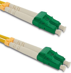 Qoltec 54018 Οπτική Ίνα LC/APC-LC/APC 1m Κίτρινη Qoltec 54018 Οπτική Ίνα LC/APC-LC/APC 1m Κίτρινη