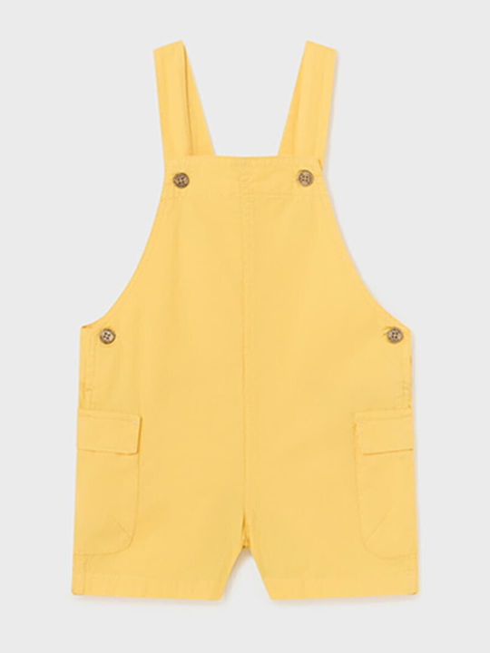 Salopetă Copii din Material Textil Galben