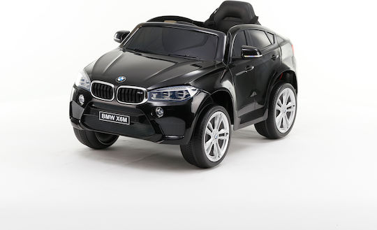 BMW X6M Едноместен с Дистанционно Управление Лицензиран 6 Волта Черен
