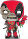 Funko Pop! Pin Marvel: Марвел Зомбита - Deadpool Зомби Свети в Тъмното