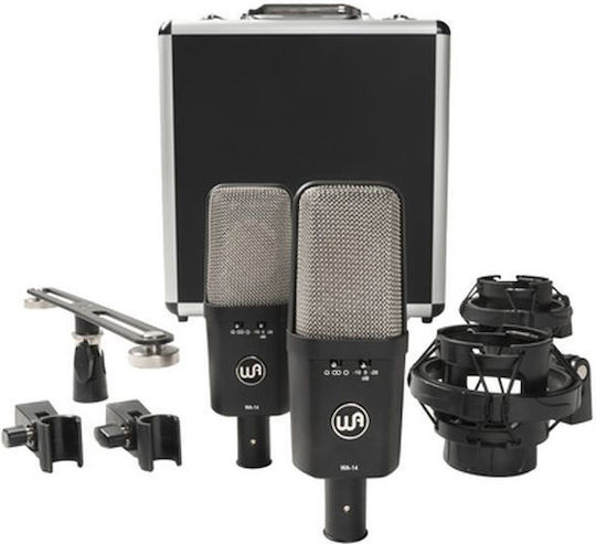 Warm Audio WA-14SP Πυκνωτικό Μικρόφωνο XLR Shock Mounted για Φωνητικά