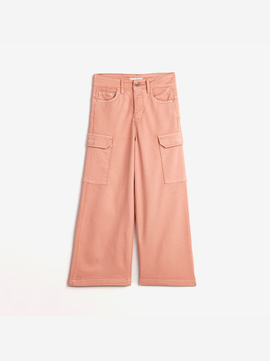 Funky Kids Jeans silver pink