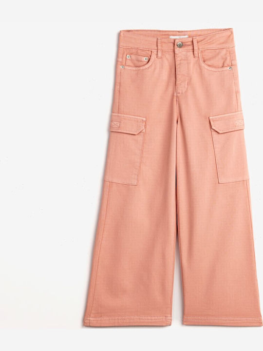 Funky Παιδικό Τζιν Παντελόνι silver pink