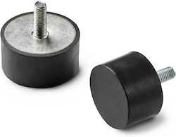 PMM84030 Anti-Vibrations-Montage Lauffläche - Sockel M8 40x30
