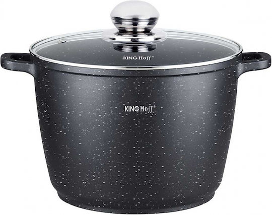 KING Hoff Tiefer Topf aus Aluminium 10Es / 28cm