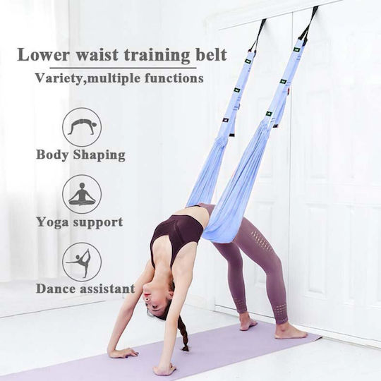 Aerial Yoga Hammocks Length 1.12m with Handles with Straps for Door Support