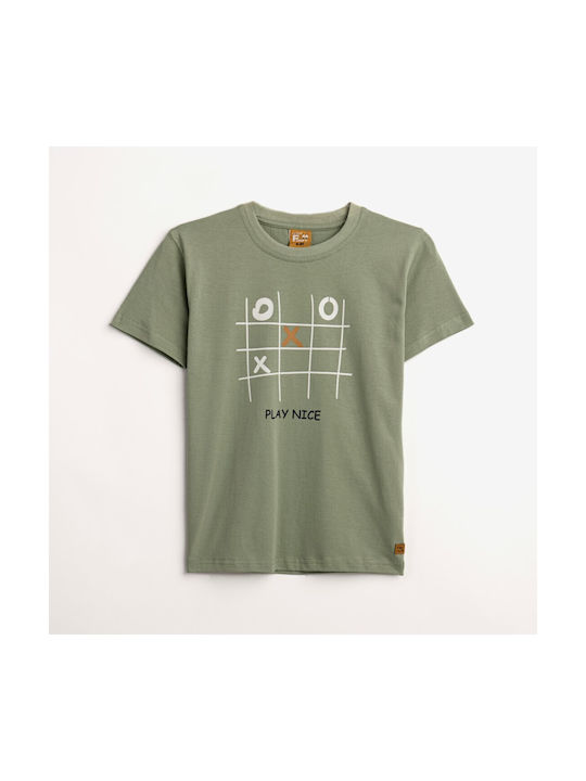 Funky Kids T-shirt Green