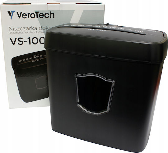 Shredder Καταστροφέας Εγγράφων 5 Φύλλων με Κάδο 12.5lt