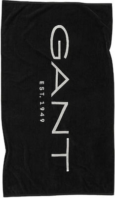 Gant Beach Towel Cotton Black 180x100cm.