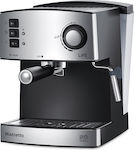 Life Ristretto 221-0382 Μηχανή Espresso 850W Πίεσης 20bar Ασημί